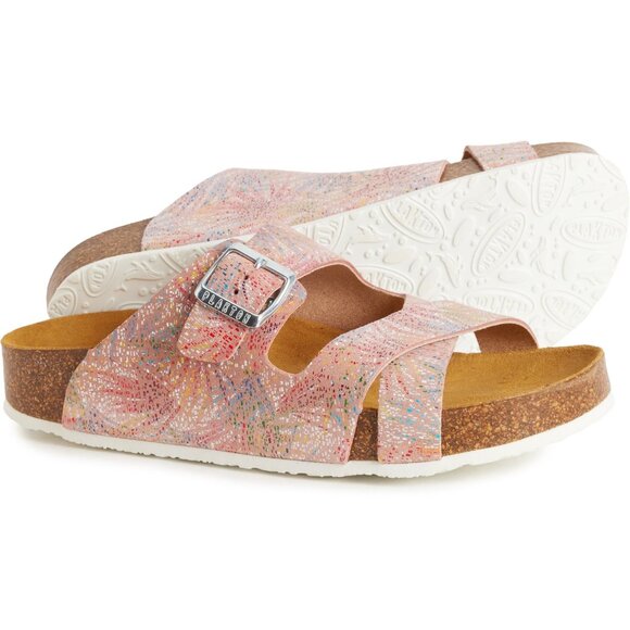 NEW Plakton Made in Spain Cork Footbed Sandals - Leather For Women 7252s4 - Picture 3 of 6